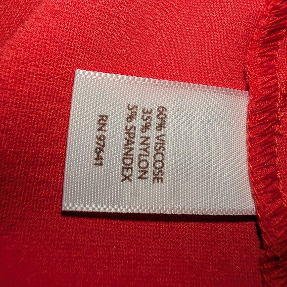 J. Jill Coral Salmon Pink Tailored Pencil Skirt | Women's Size S - Picture 7 of 8